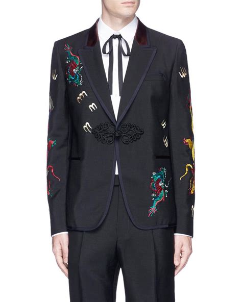 gucci dragon blazer|Gucci blazer second hand.